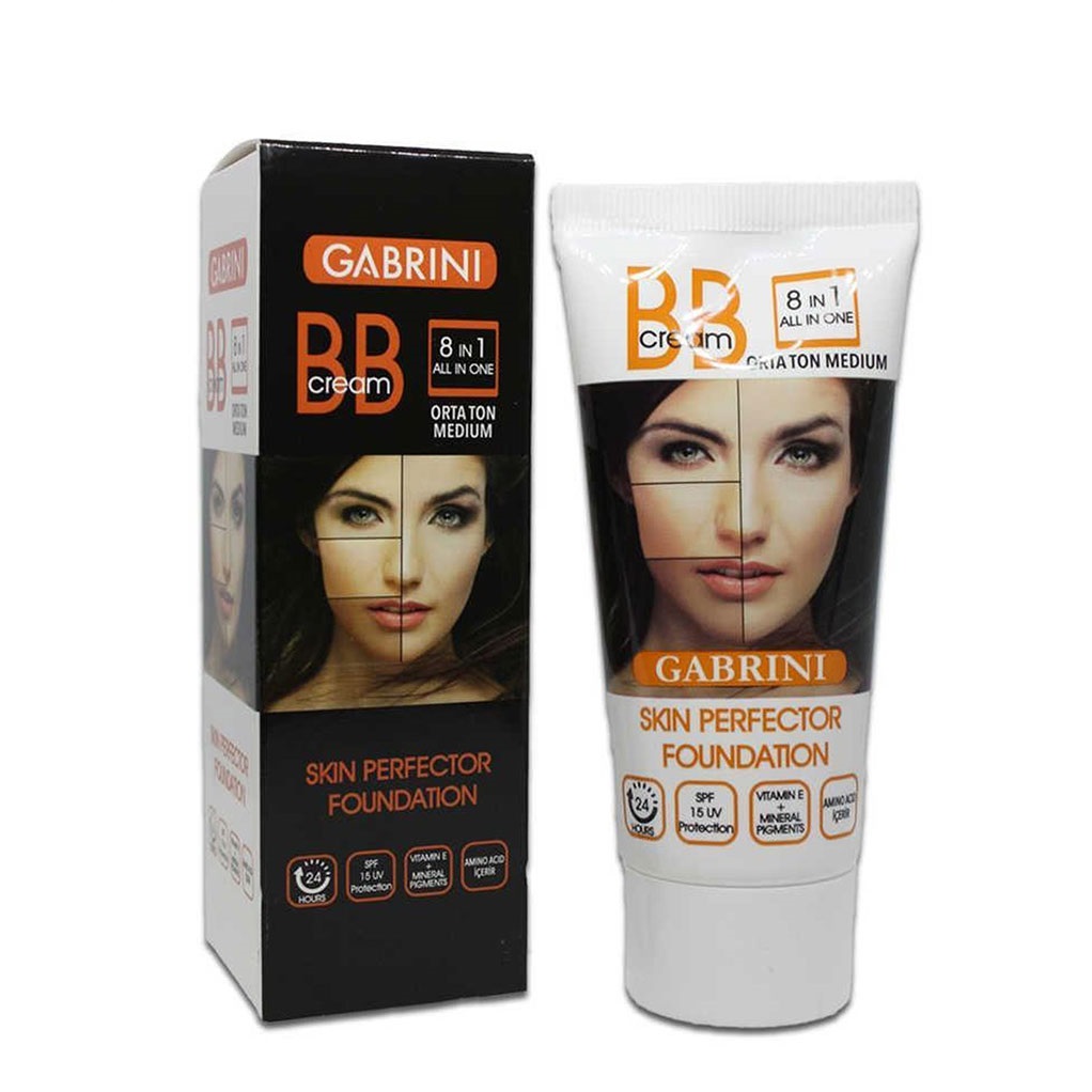 بی بی کرم 1در8 گابرینی Gabrini BB Cream